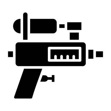 Su tabancası Vektör Simgesi Tasarım Çizimi