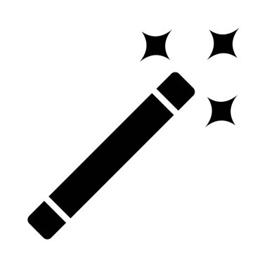 Sihirli araç Vektör Simgesi Tasarım İllüstrasyonu
