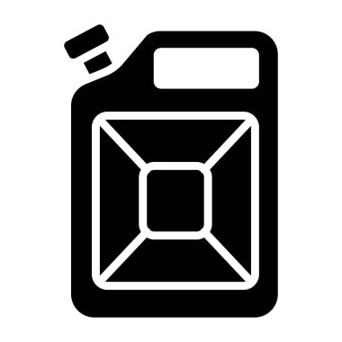 Eko yakıt Vektör Simgesi Tasarım İllüstrasyonu