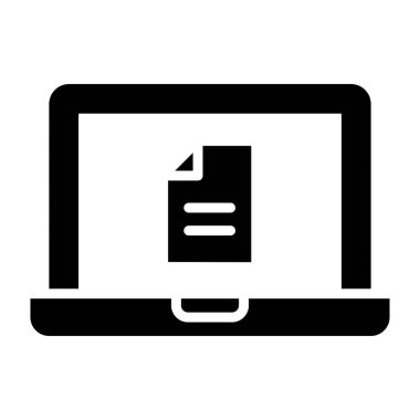 Rapor Vektörü Simgesi Tasarım İllüstrasyonu