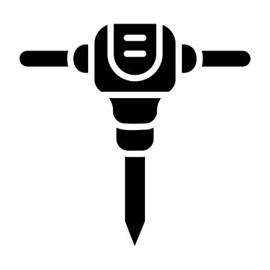 Kaya matkabı Vektör Simgesi Tasarımı Çizimi