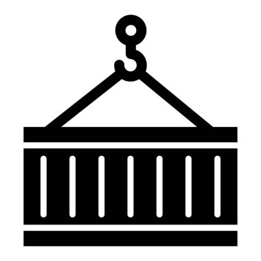 Taşıyıcı Vektör Simgesi Tasarım İllüstrasyonu