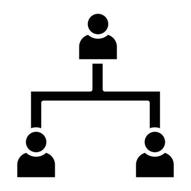 Kullanıcı Bağlantısı Vektör Simgesi Tasarım İllüstrasyonu