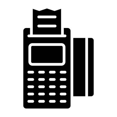 Ödeme Vektörü Simgesi Tasarım İllüstrasyonu