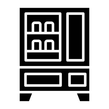 Satış Makinesi Vektör Simgesi Tasarım İllüstrasyonu