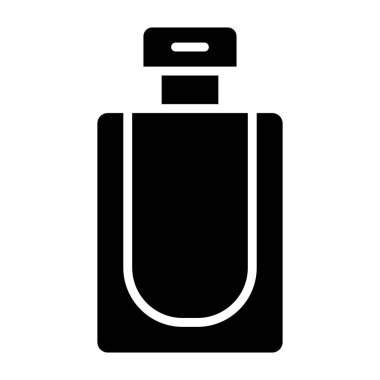 Parfüm Vektörü Simgesi Tasarım İllüstrasyonu