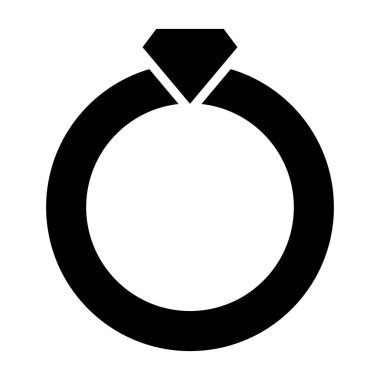 Alyans Vektör Simgesi Tasarım İllüstrasyonu