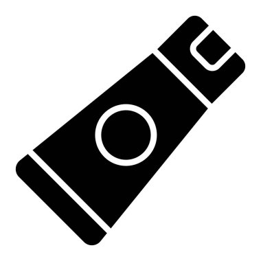 Yüz köpüğü Vektör Simgesi Tasarım İllüstrasyonu