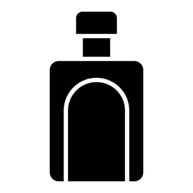 Parfüm Vektörü Simgesi Tasarım İllüstrasyonu