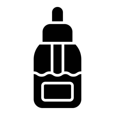 Organik Yağ Vektörü Simgesi Tasarım İllüstrasyonu