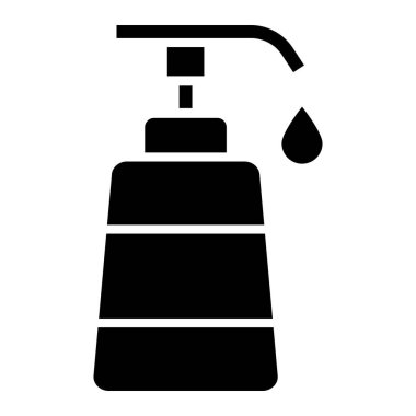 Sabun Vektörü Simgesi Tasarım İllüstrasyonu