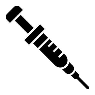 Enjeksiyon Vektörü Simgesi Tasarım İllüstrasyonu