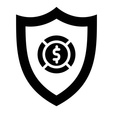 Kalkan Vektörü Simgesi Tasarım ResmiComment