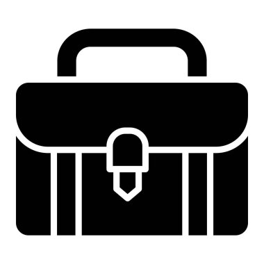 Çanta Vektörü Simgesi Tasarım İllüstrasyonu