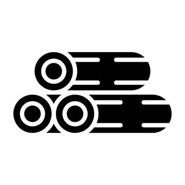 Tahta Vektör Simgesi Tasarım Çizimi