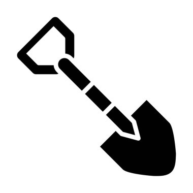 Kürek vektör ikonu tasarımı illüstrasyonu