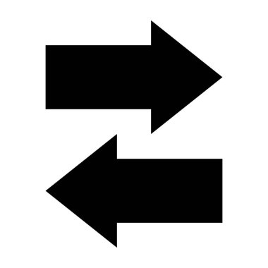 Aktarım Vektörü Simgesi Tasarım İllüstrasyonu