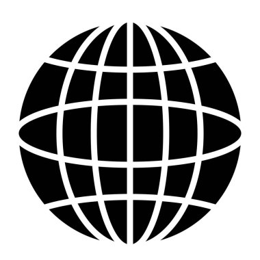 Küresel İletişim Vektörü Simge Tasarımı ResmiComment