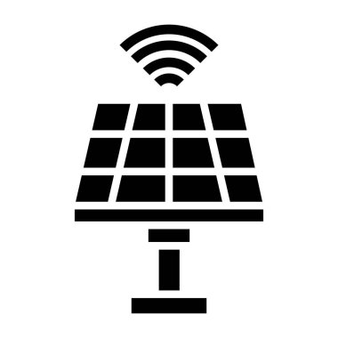 Güneş Vektörü Simgesi Tasarım İllüstrasyonu