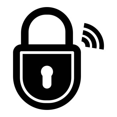 Padlock Vector Icon Design Illustration