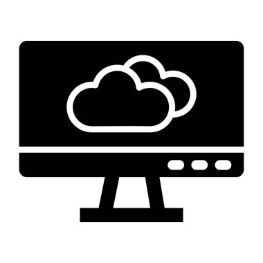 Tahmin Vektörü Simgesi Tasarım İllüstrasyonu