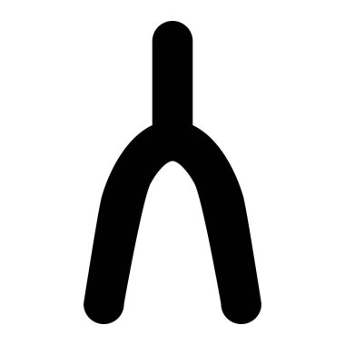 Lades Kemiği Vektör Simgesi Tasarım İllüstrasyonu