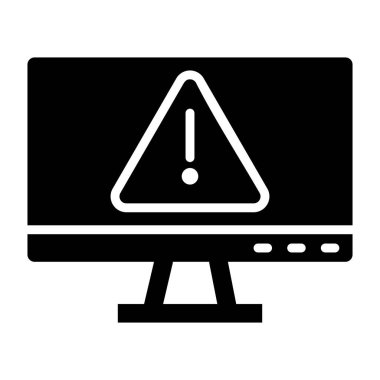 Hata Vektörü Simgesi Tasarım İllüstrasyonu