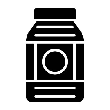 Korunmuş Vektör Simgesi Tasarım İllüstrasyonu