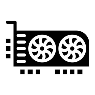 Grafik Kart Vektör Simgesi Tasarım ResmiComment