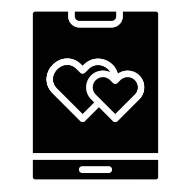 Tablet Vektör Simgesi Tasarım İllüstrasyonu