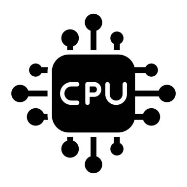 Cpu Vektör Simgesi Tasarım ResmiComment