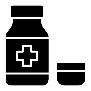 Şurup Vektörü Simgesi Tasarım İllüstrasyonu