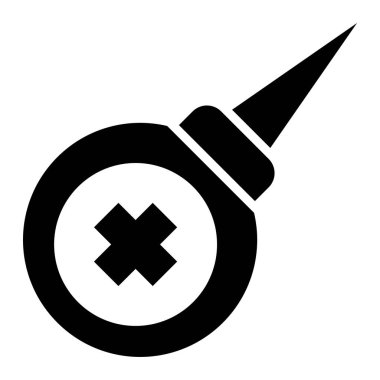 Enema Vektör Simgesi Tasarım İllüstrasyonu