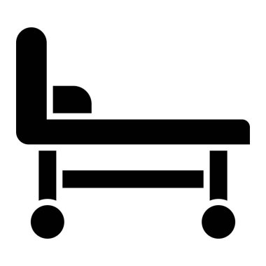 Sedye Vektörü Simgesi Tasarım İllüstrasyonu