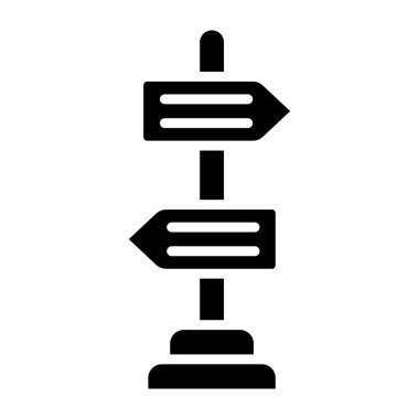 Yönetmen Vektör Simgesi Tasarım İllüstrasyonu