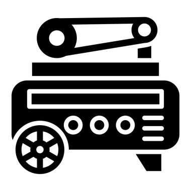 Hava pompası Vektör Simgesi Tasarım İllüstrasyonu