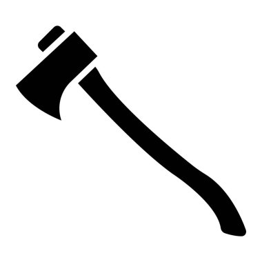 Axe Vektör Simgesi Tasarım İllüstrasyonu