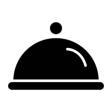 Cloche Vektör Simgesi Tasarım İllüstrasyonu