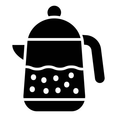 Percolator Vektör Simgesi Tasarım İllüstrasyonu