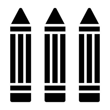 Pastel Vektör Simgesi Tasarım Çizimi