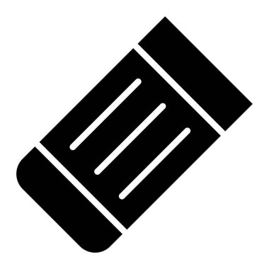 Silgi Vektörü Simgesi Tasarım İllüstrasyonu