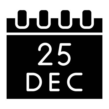 Takvim Vektörü Simgesi Tasarım İllüstrasyonu