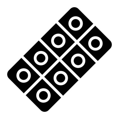 Haplar Vektör Simgesi Tasarım İllüstrasyonu