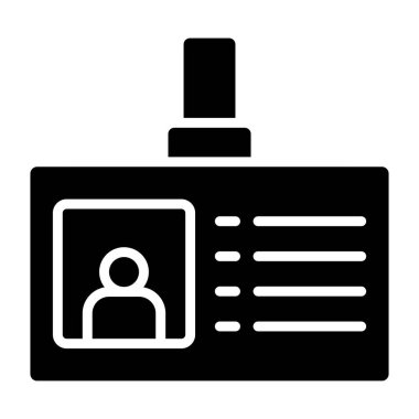 Kart Vektörü Simgesi Tasarım İllüstrasyonu