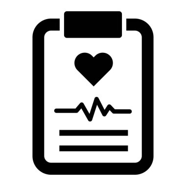 Sağlık Denetimi Vektör Simgesi Tasarım İllüstrasyonu