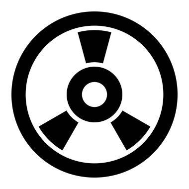 Ağırlık Tabağı Vektör Simgesi Tasarım İllüstrasyonu