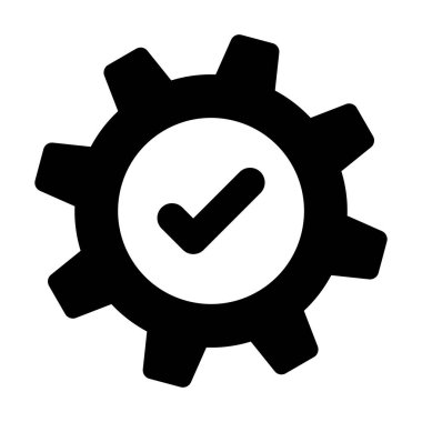 Kalite Denetim Vektörü Simgesi Tasarım İllüstrasyonu