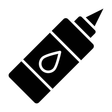 Silikon Vektör Simgesi Tasarım İllüstrasyonu