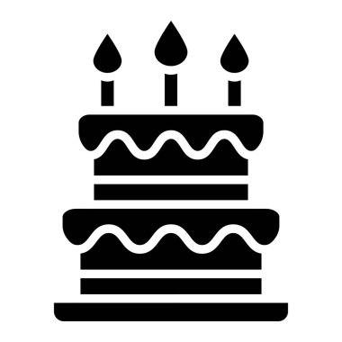 Pasta Vektörü Simgesi Tasarımı Çizimi