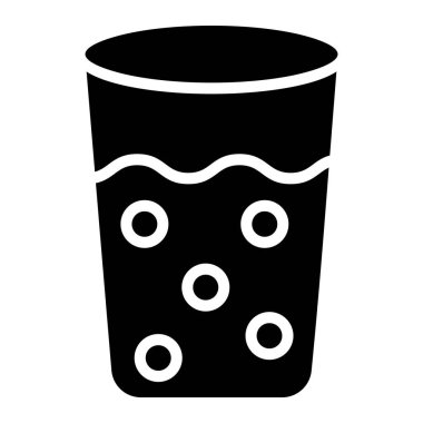 Cam Vektör Simgesi Tasarım İllüstrasyonu